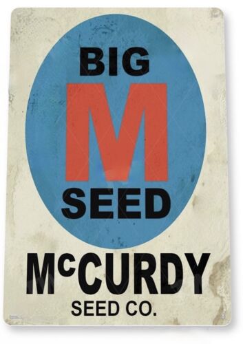Farming Agriculture Company - BIG M McCURDY SEED COMPANY TIN