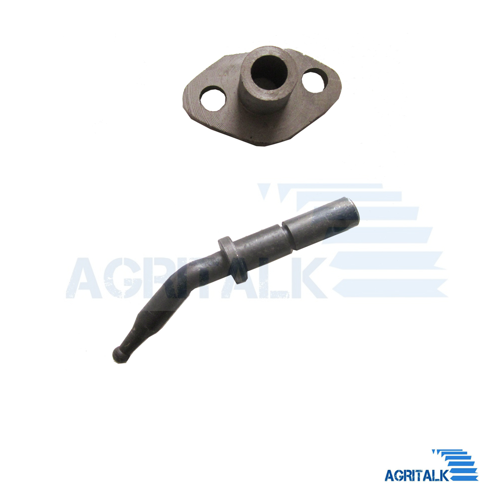 Tractor Implement - power take-off shaft pin with seat