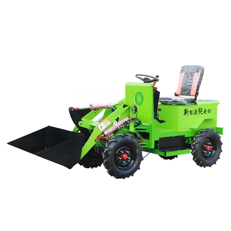 Small electric loader, four-wh - Organic Farming Of Agriculture บทวิจารณ์และราคา
