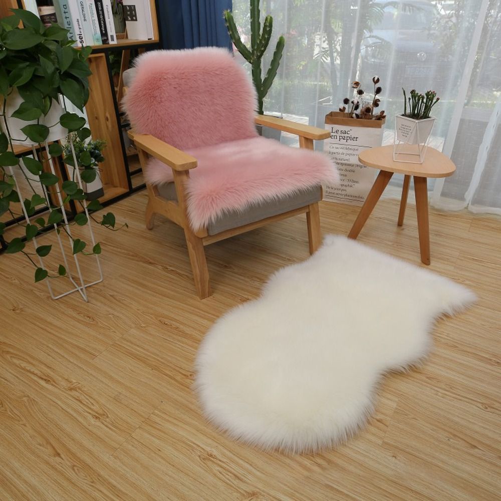 Washable Fluffy Shaggy Long Ha - Cow Mat Rubber บทวิจารณ์และราคา