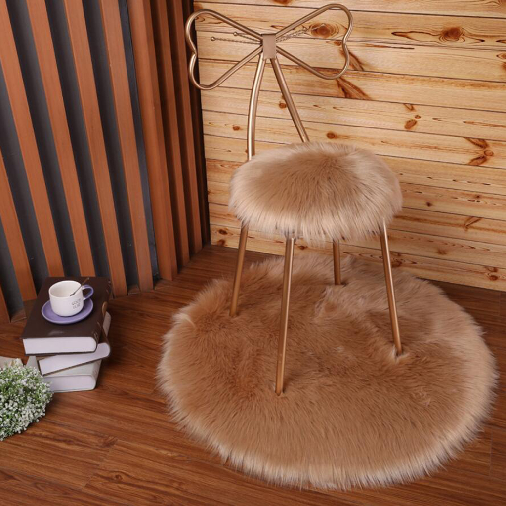 Faux Fur Sofa Seat Cushion Pad - Cow Mat Rubber บทวิจารณ์และราคา
