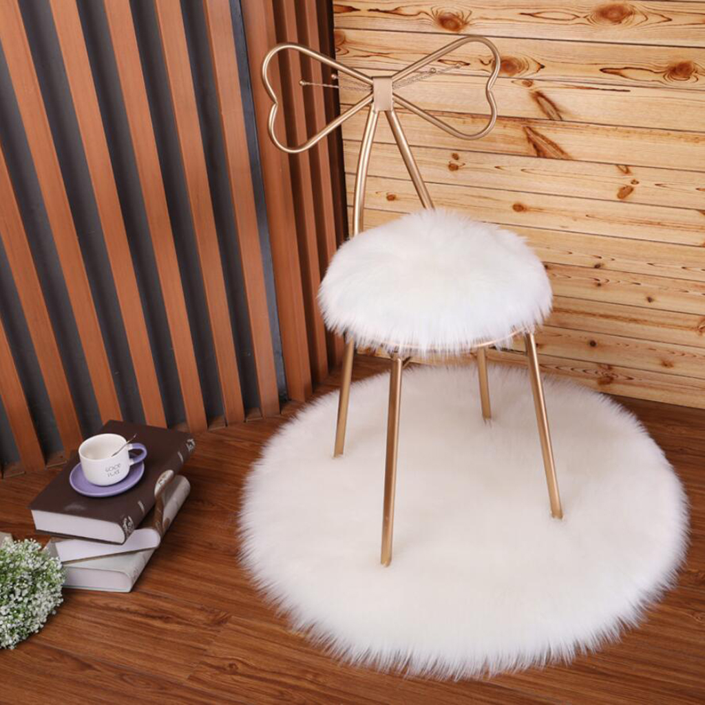 Faux Fur Sofa Seat Cushion Pad - Cow Mat Rubber บทวิจารณ์และราคา