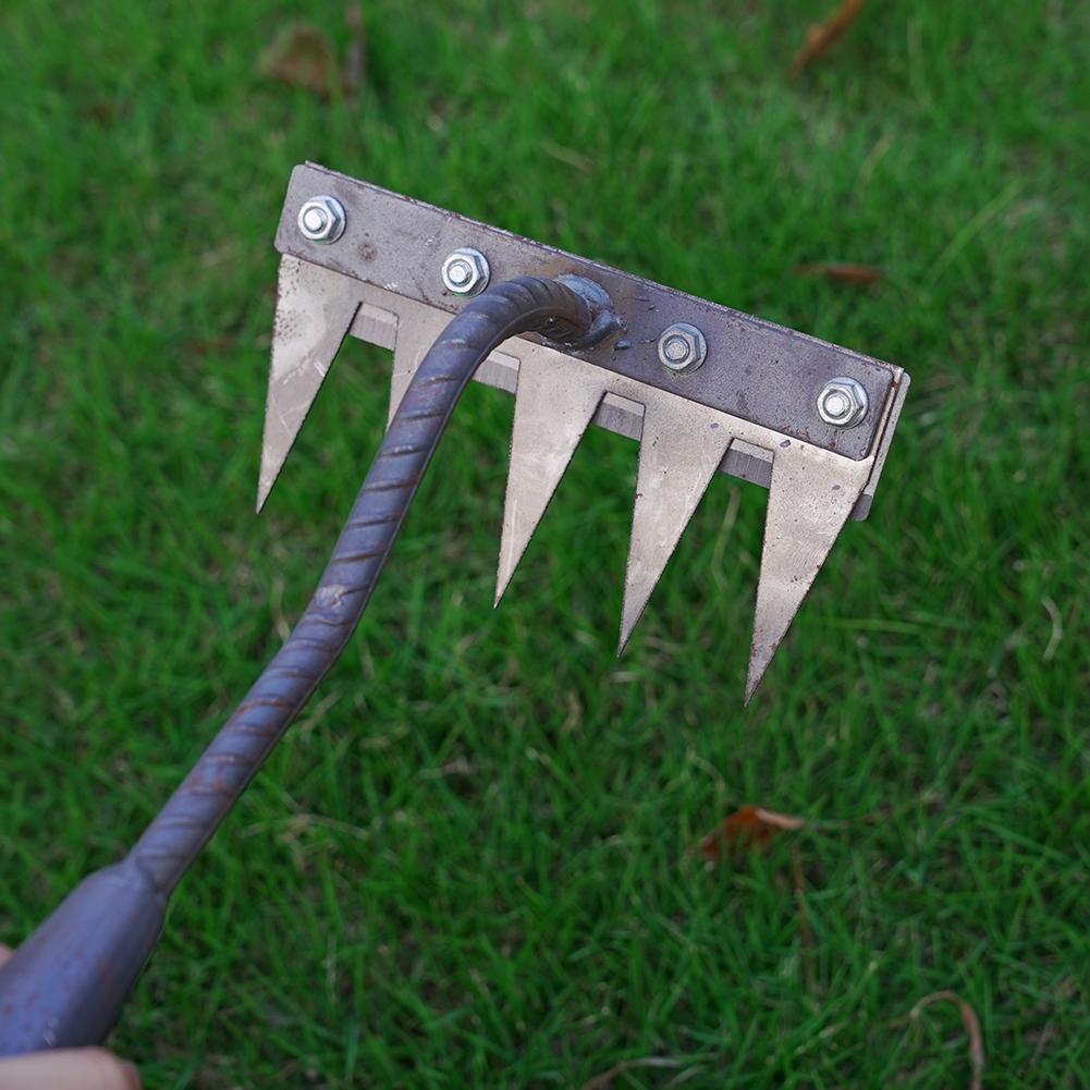 1PCS Teeth Carbon Steel Garden - Agriculture Farming Hand Tools บทวิจารณ์และราคา