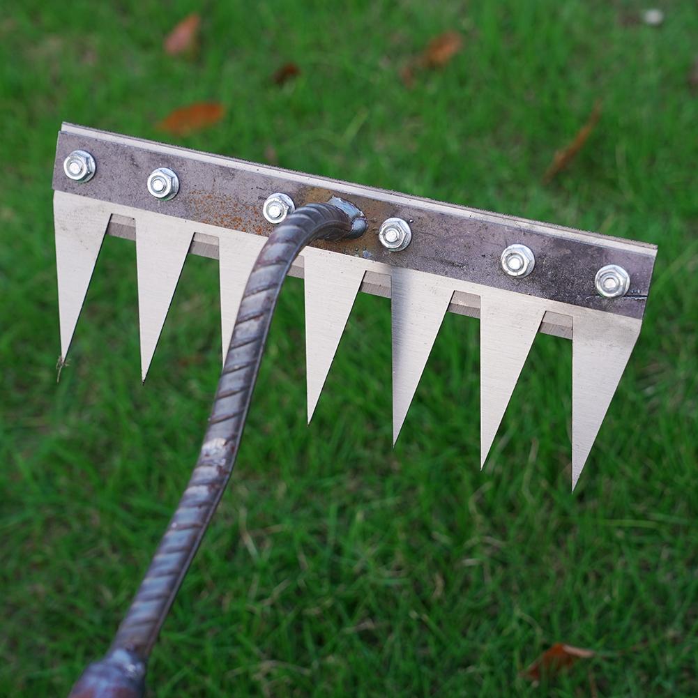 1PCS Teeth Carbon Steel Garden - Agriculture Farming Hand Tools บทวิจารณ์และราคา