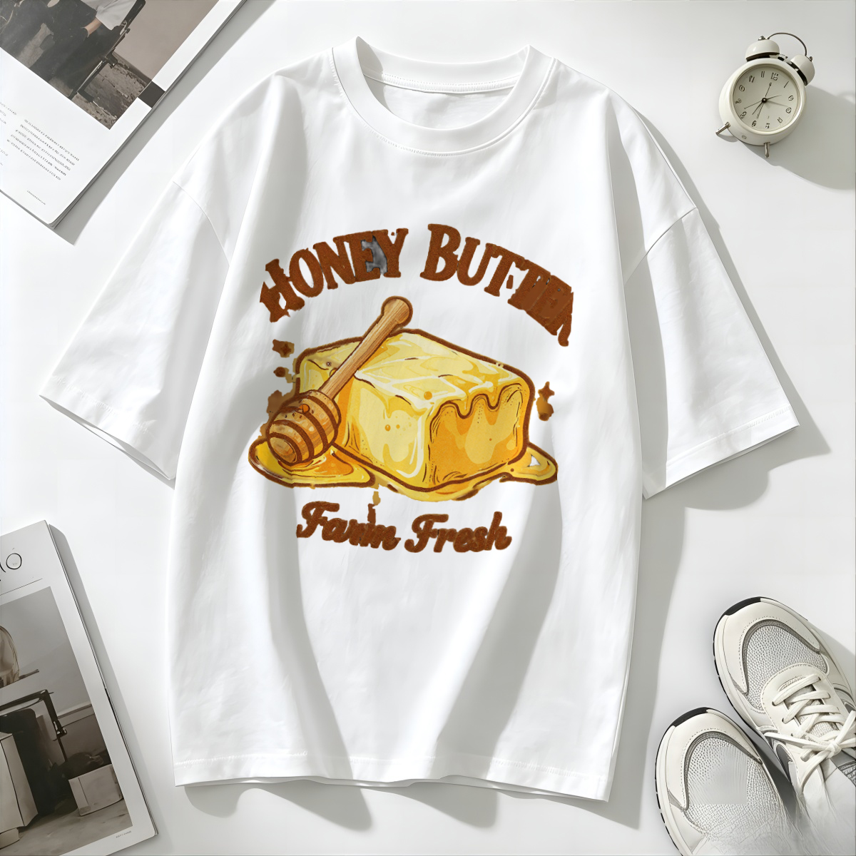 T Shirts Organic Cotton Local  - Organic Farming Of Agriculture บทวิจารณ์และราคา