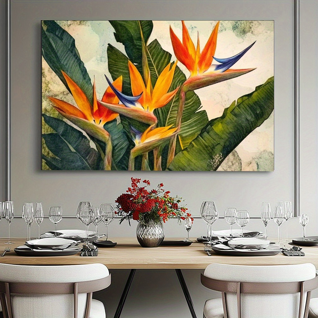 Vibrant Tropical Orchid Poster - Orchard Sprayer Tractor บทวิจารณ์และราคา
