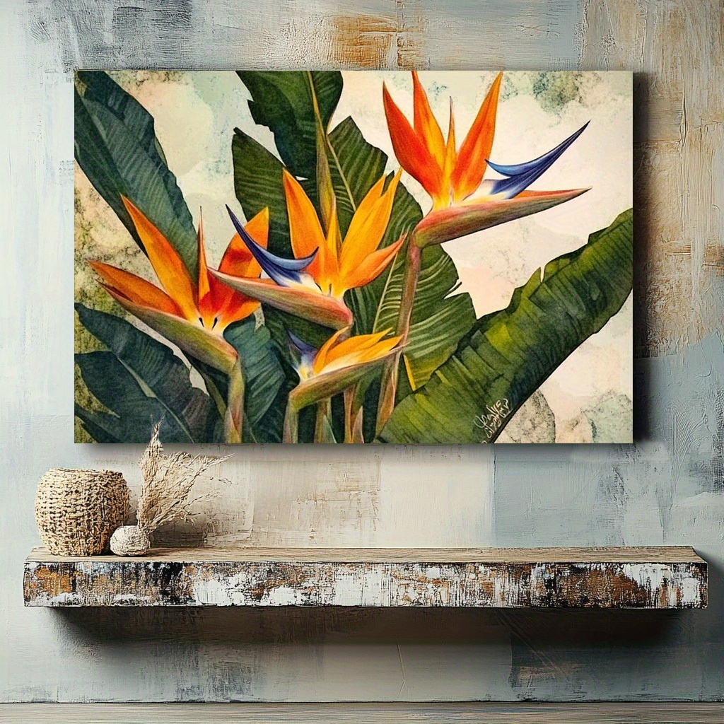 Vibrant Tropical Orchid Poster - Orchard Sprayer Tractor บทวิจารณ์และราคา