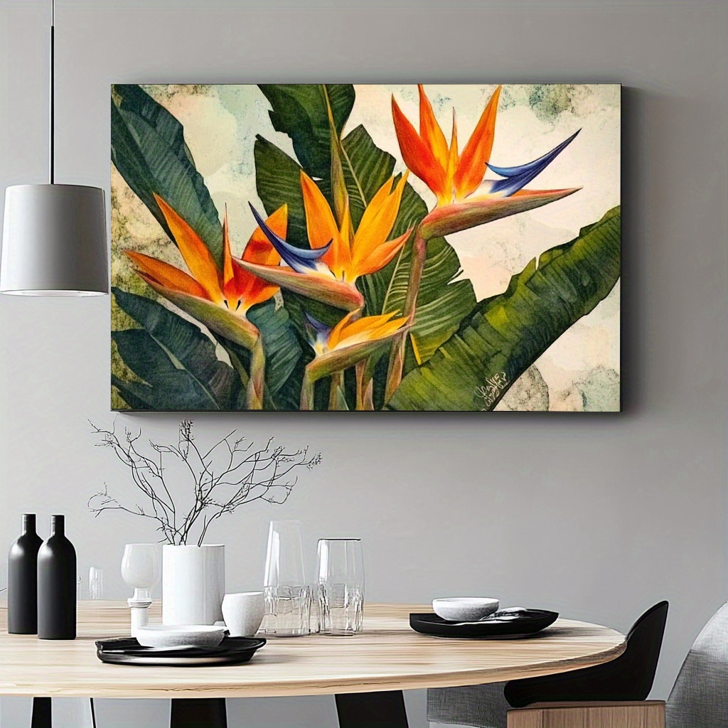 Vibrant Tropical Orchid Poster - Orchard Sprayer Tractor บทวิจารณ์และราคา