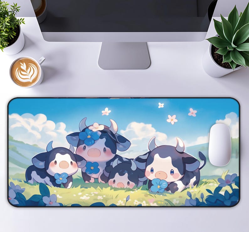 Cute Cow Table Pad, Cute Cow P - Cow Mat Rubber บทวิจารณ์และราคา