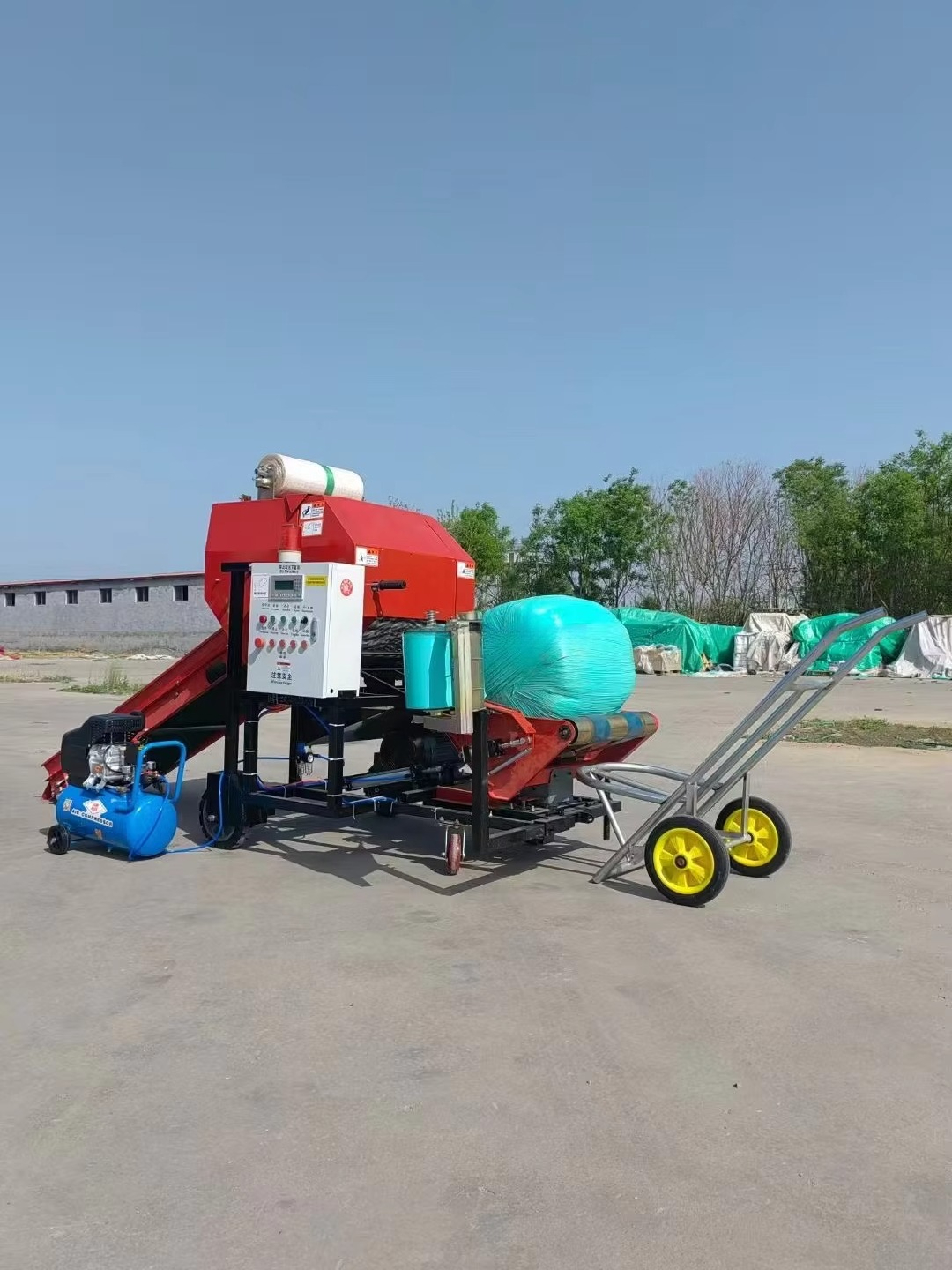 Agricultural Baler Machine Tra - Silage Baler Machine บทวิจารณ์และราคา
