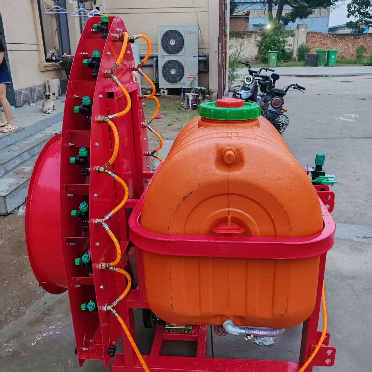 Tractor Mounted Sprayer  Spray - Orchard Sprayer Tractor บทวิจารณ์และราคา