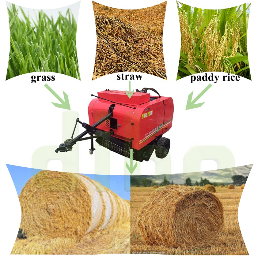 Agricultural Machinery Mini Ro - Silage Baler Machine บทวิจารณ์และราคา