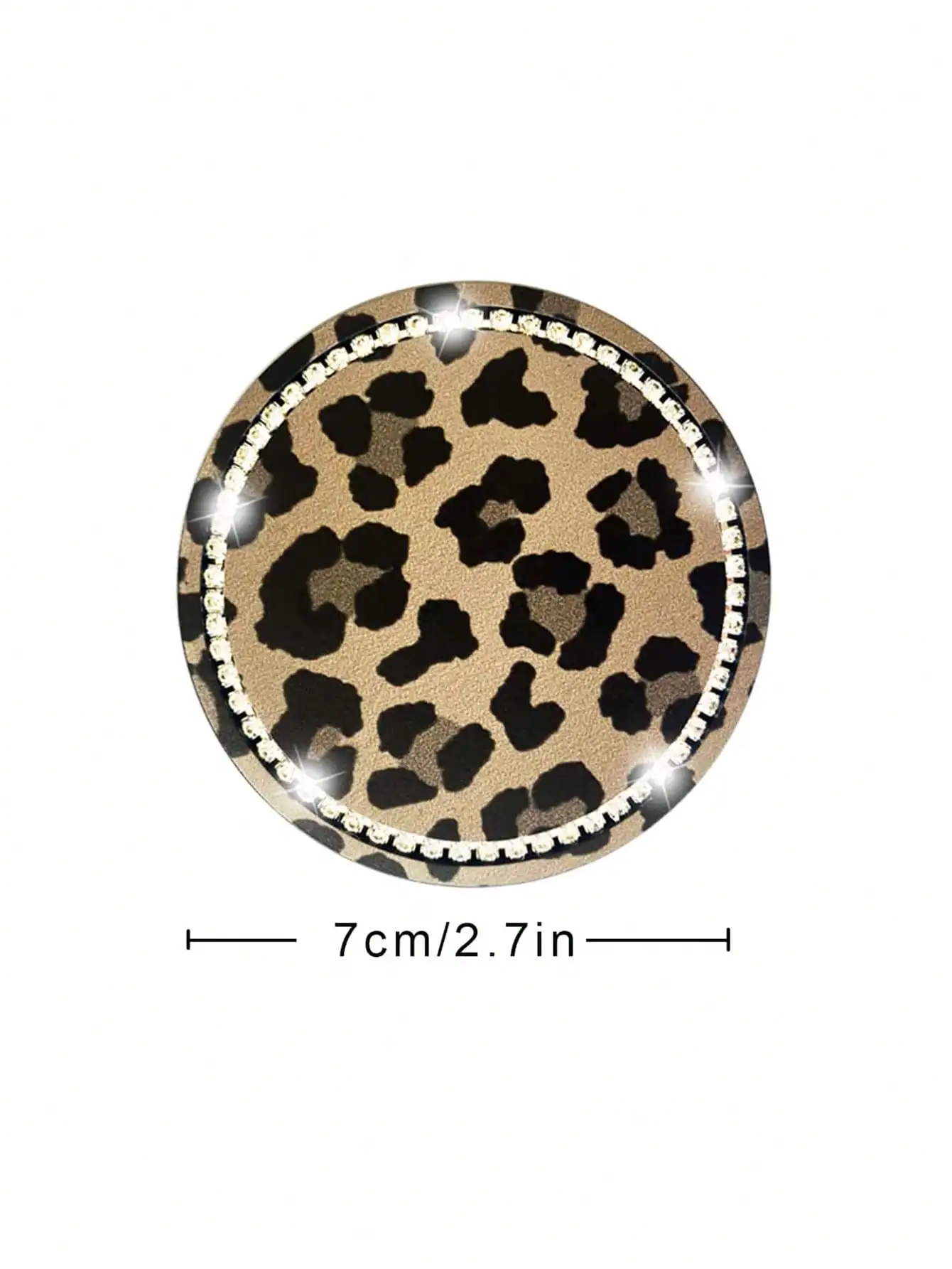 7cm Diameter Silicone Coaster  - Cow Mat Rubber บทวิจารณ์และราคา