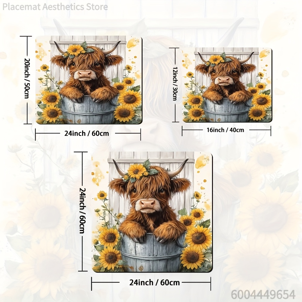 Placemat, Washing Machine Dust - Cow Mat Rubber บทวิจารณ์และราคา