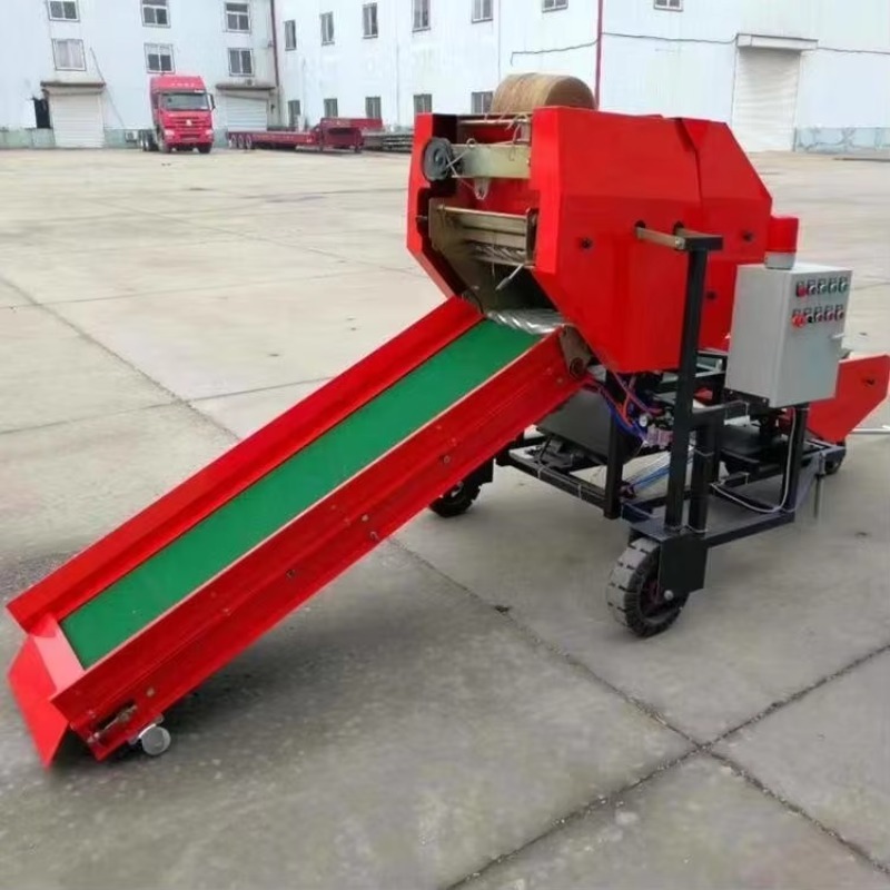 2025 Full Automatic Dies-el En - Silage Baler Machine บทวิจารณ์และราคา