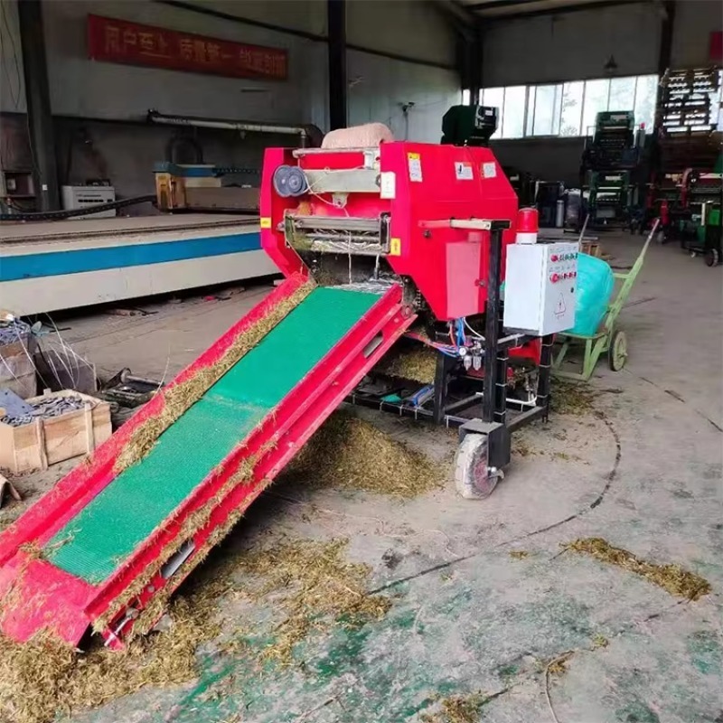 2025 Full Automatic Dies-el En - Silage Baler Machine บทวิจารณ์และราคา