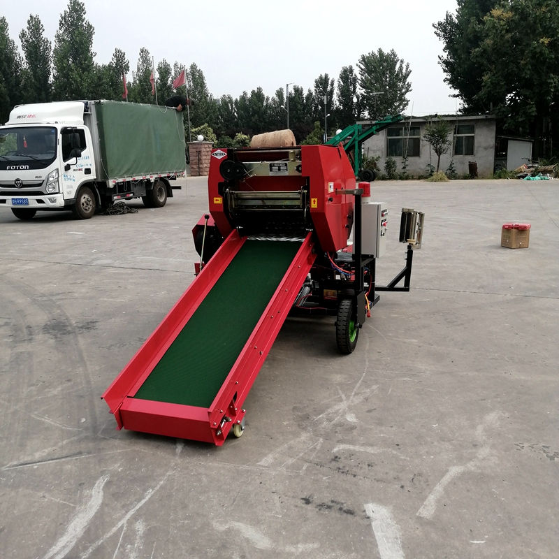 Green Storage Corn Stalk Baler - Silage Baler Machine บทวิจารณ์และราคา