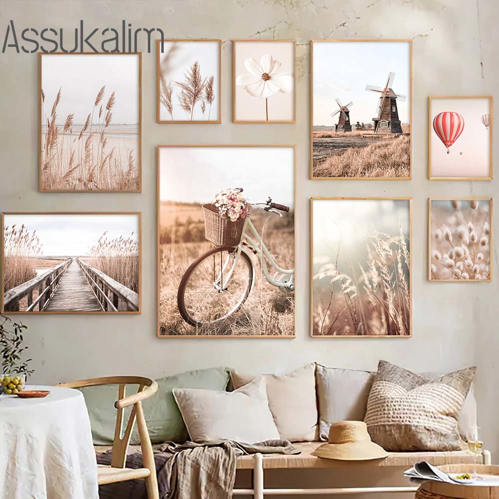 Landscape Beige Wall Art Bike  - Orchard Sprayer Tractor บทวิจารณ์และราคา