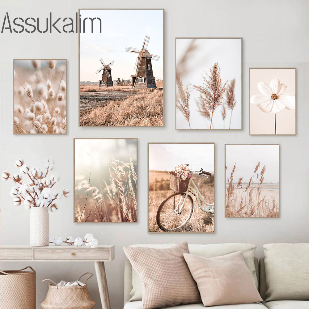Landscape Beige Wall Art Bike  - Orchard Sprayer Tractor บทวิจารณ์และราคา