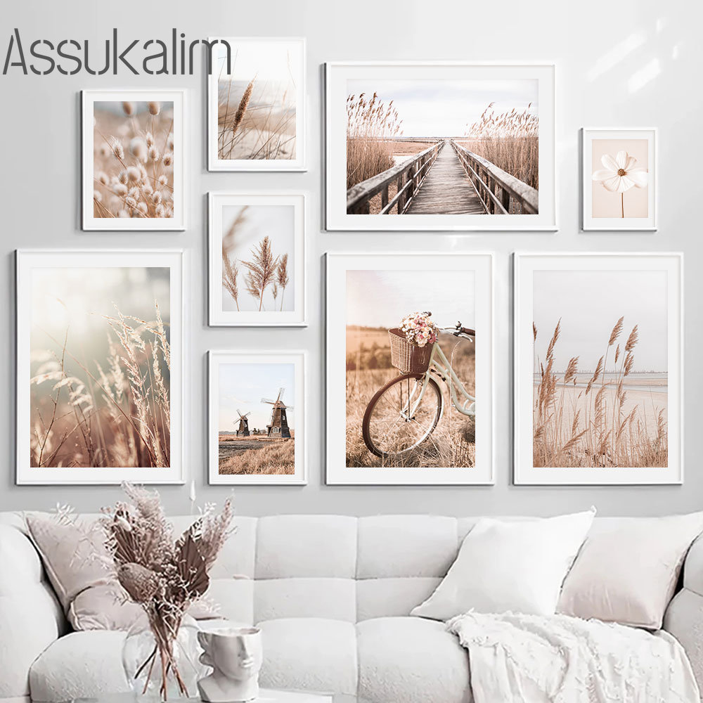 Landscape Beige Wall Art Bike  - Orchard Sprayer Tractor บทวิจารณ์และราคา