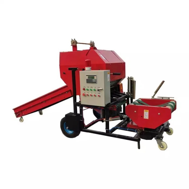 Applicable to baler straw crus - Silage Baler Machine บทวิจารณ์และราคา