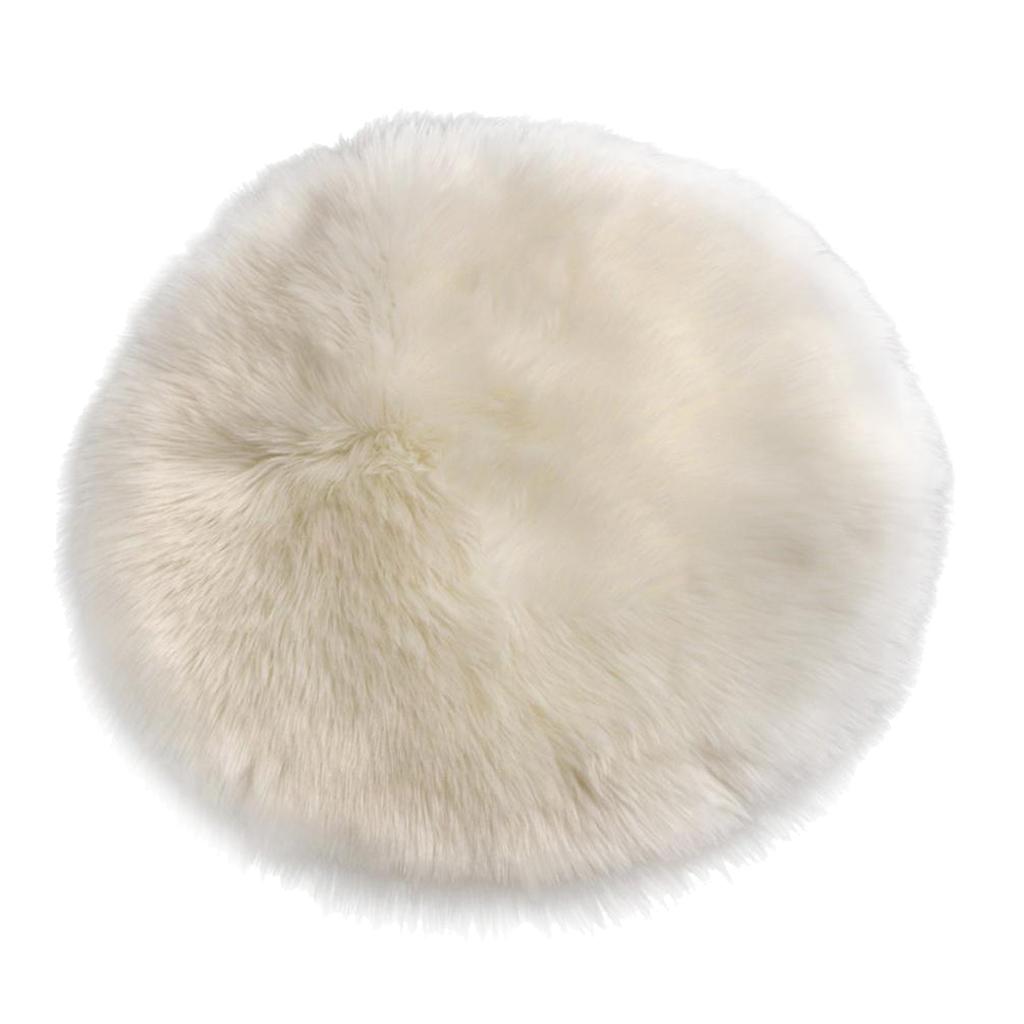 Luxury Faux Fur Sheepskin Rug, - Cow Mat Rubber บทวิจารณ์และราคา