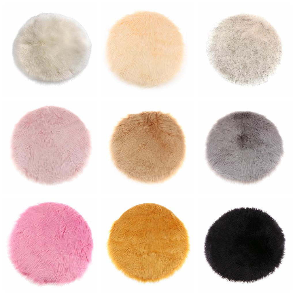Luxury Faux Fur Sheepskin Rug, - Cow Mat Rubber บทวิจารณ์และราคา